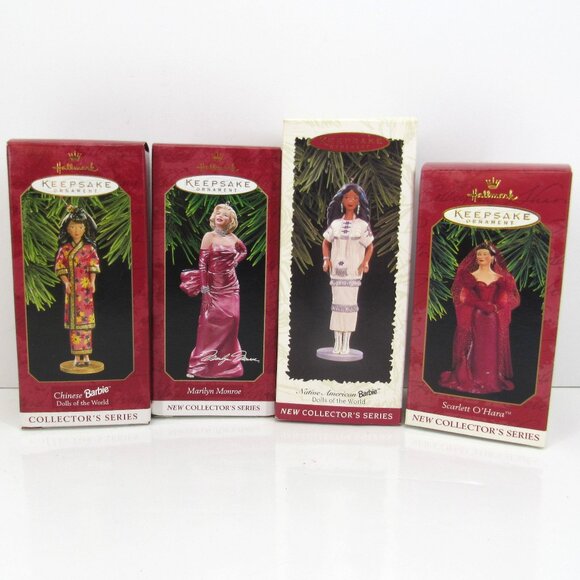Hallmark Keepsake Ornament Collector's Series Lot of 4 Read Description - Picture 1 of 6